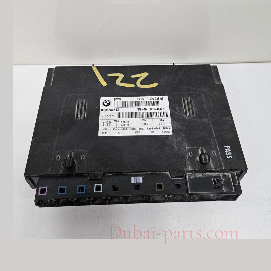 2010 BMW E82 E92 E93 128i Front Seat Control Module 9196935