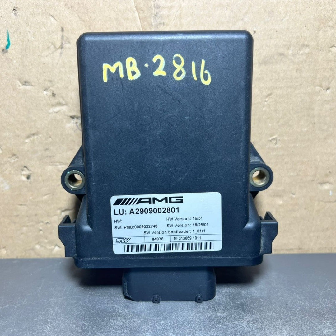 15-20 Mercedes W205 C63 AMG Differential Lock Control Module A2909002801 OEM