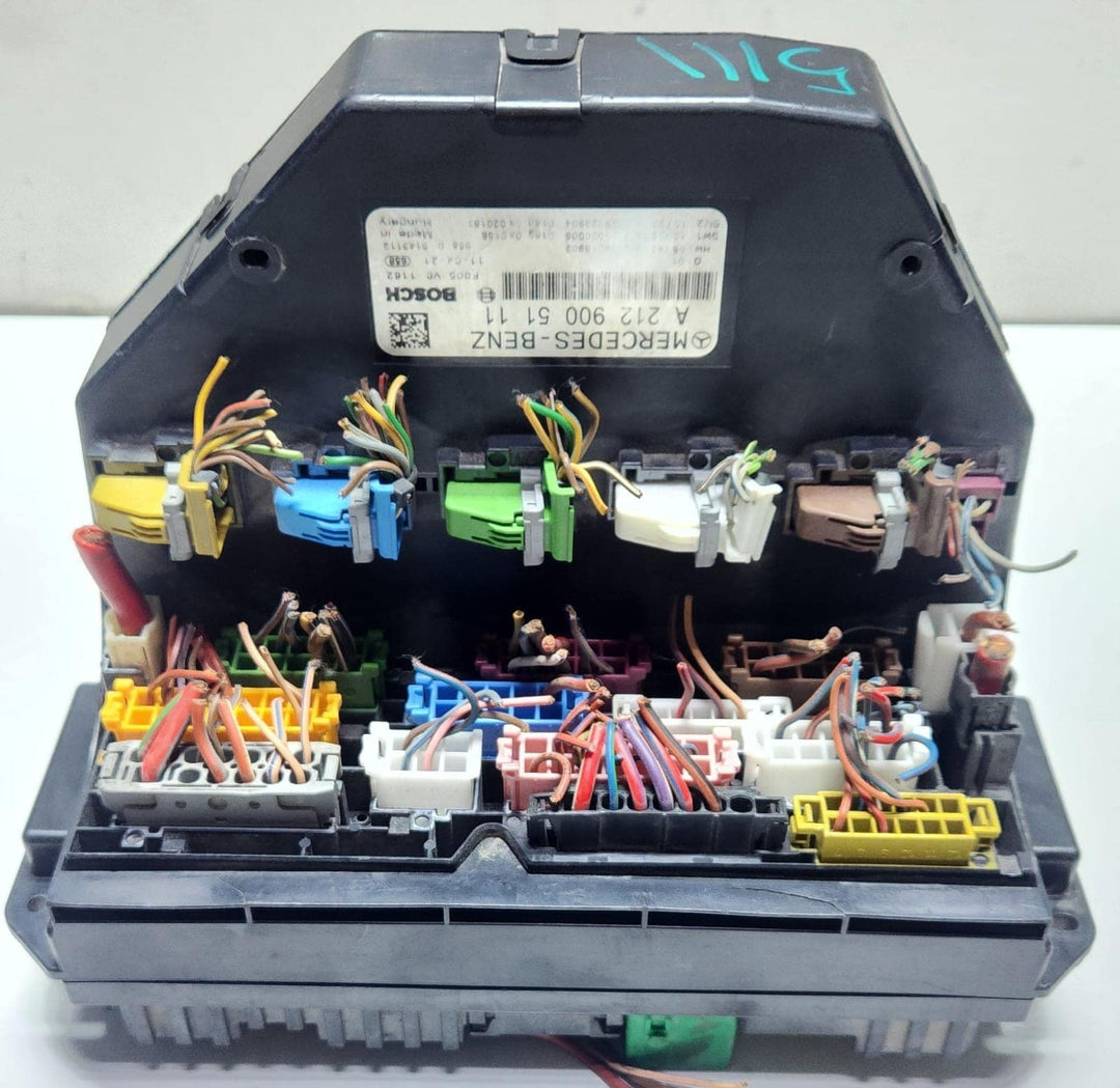 10-16 Mercedes-Benz E350 SAM Control Unit A2129005111 E-Class W212 C-Class C204 