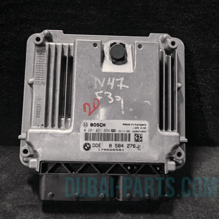 BMW AUTOMATIC F30 F31 320d N47N 163HP ENGINE CONTROL UNIT MODULE ONLY - 8584276