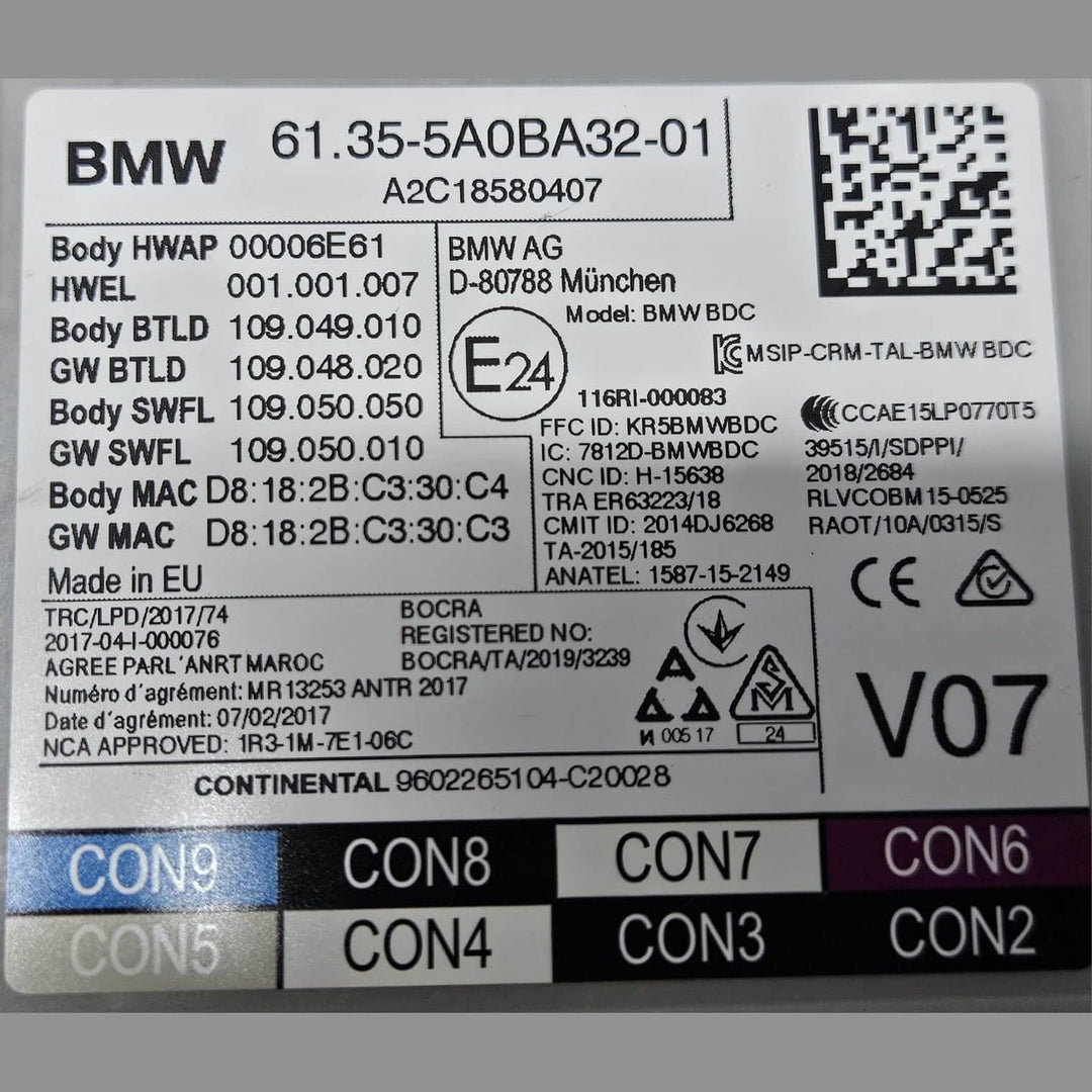 2020 BMW X3 G01 M40iX B58D RHD Engine Control Unit ECU Set 9846689 OEM