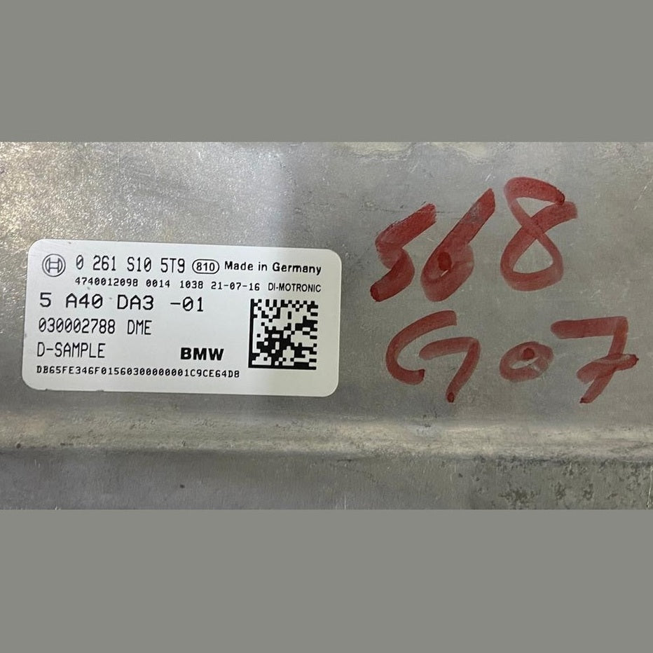 OEM BMW G07 S68 ENGINE CONTROL UNIT DME ECU ONLY 5A40DA3 BOSCH