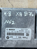 Bild in die Galerieansicht laden, BMW X5 4.8 E70 N62 ENGINE CONTROL UNIT ECU SET DME +CAS 3+ NO KEY 7586909