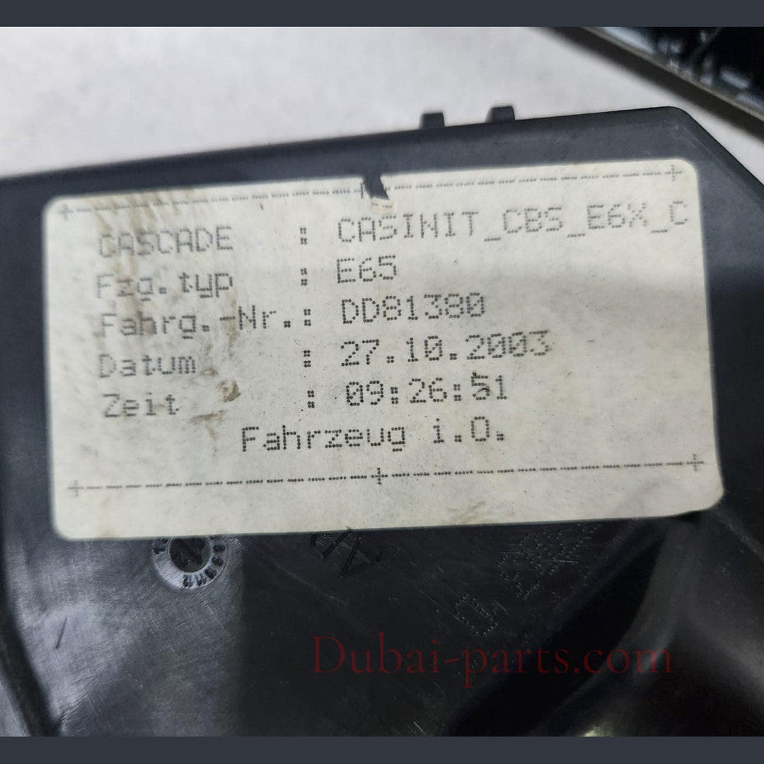 2004 BMW 735i E65 RIGHT HAND DRIVE Engine Control Unit 7540510 ECU SET 