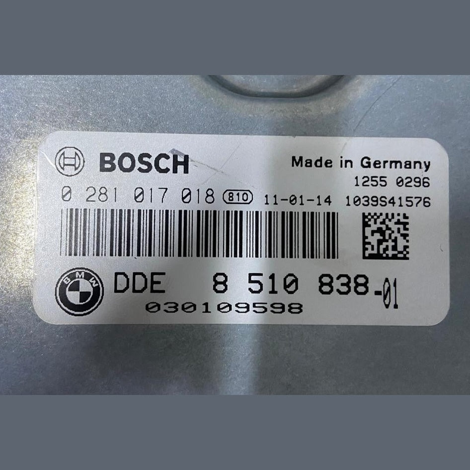 OEM BMW X5 E70 Engine Control Unit ECU SET 8510838 Diesel BOSCH