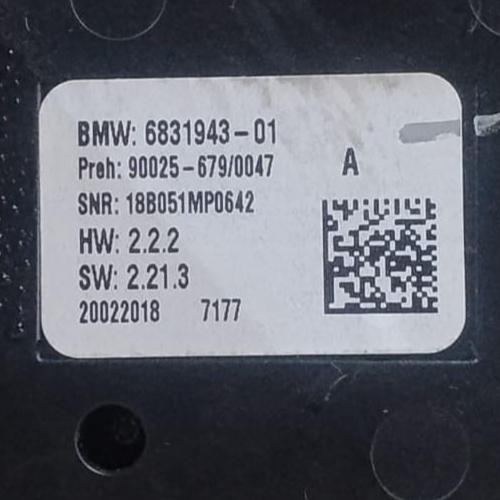 BMW X5 G01 F15 X6 G06 F16 FRONT AC CLIMATE RADIO CONTROL UNIT 6831943 OEM