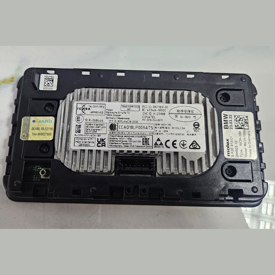 2021-2022 BMW 740i Wireless Charging Tray 5A3E813 G11, G12 LCI, G16, G20, G29 Z4