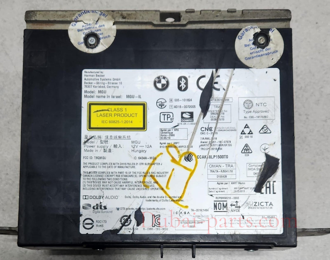 2020-2022 BMW 740i Head Unit 5A12E94 G11 G12 740i 750i harman MGU IL