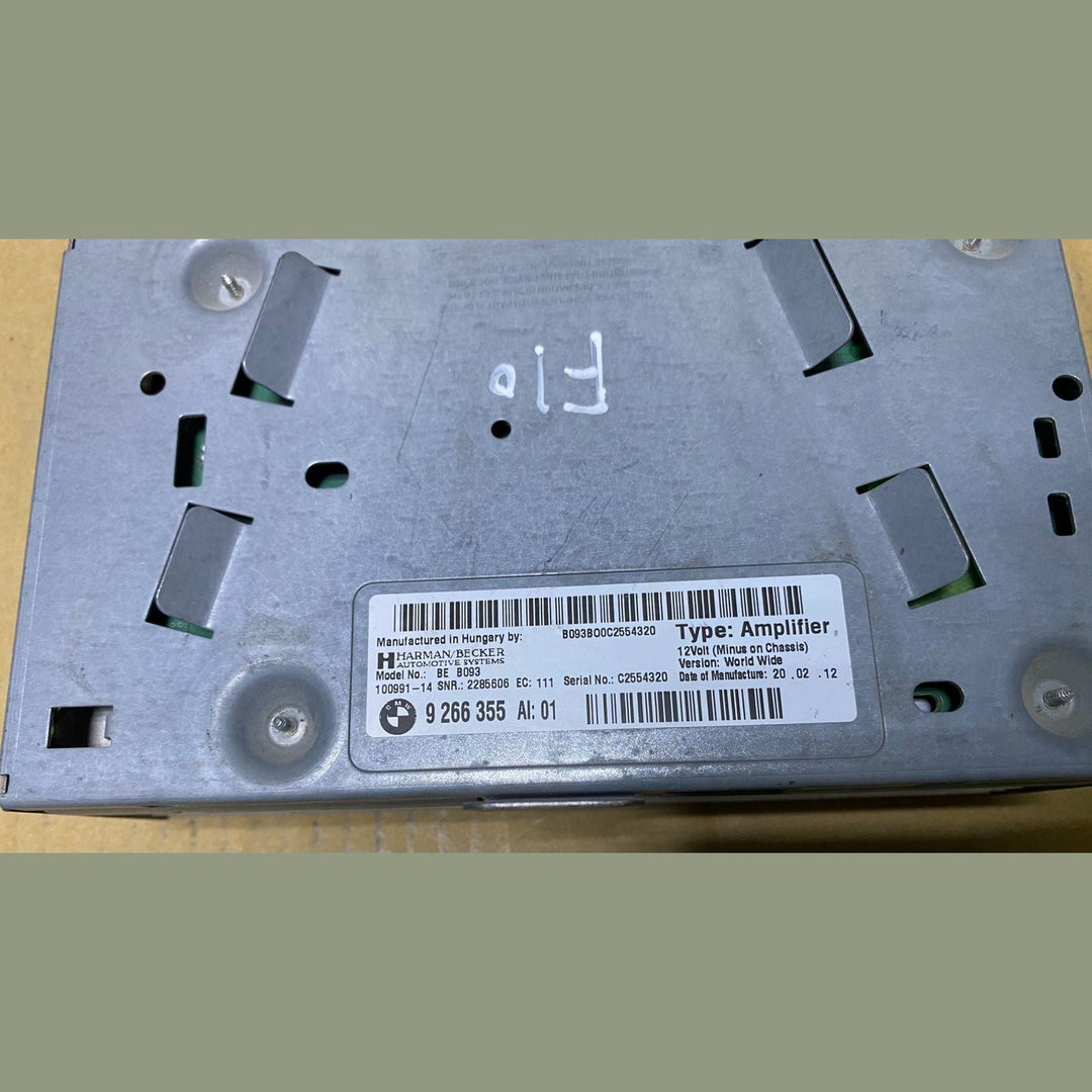 2012-2015 BMW 528i 535i, 550i Audio Amplifier 9266355