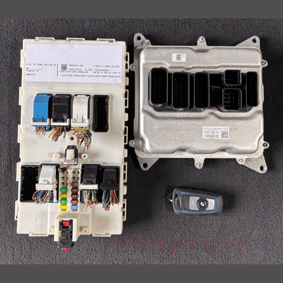 BMW F30 320i N20 MOTORSTEUERGERÄT STEUERGERÄT SET DME MIT SCHLÜSSEL 8631725