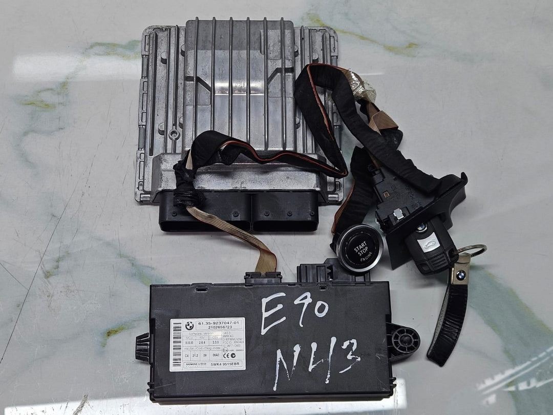 BMW 1 3 E81 E87 E90 E91 N43B20A ECU Engine Control Unit DME MSD81.2 7599881 Set