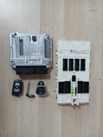 Bild in die Galerieansicht laden, BMW N47 F30 Engine Control Unit ECU COMPLETE SET DDE +FEM + 1KEY 8573257