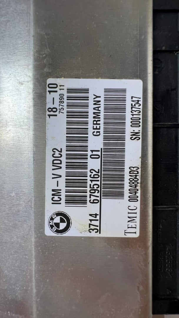 2011 BMW 740i Suspension Control Module 6795162 7 Series F01 740Li, 5 Series F10