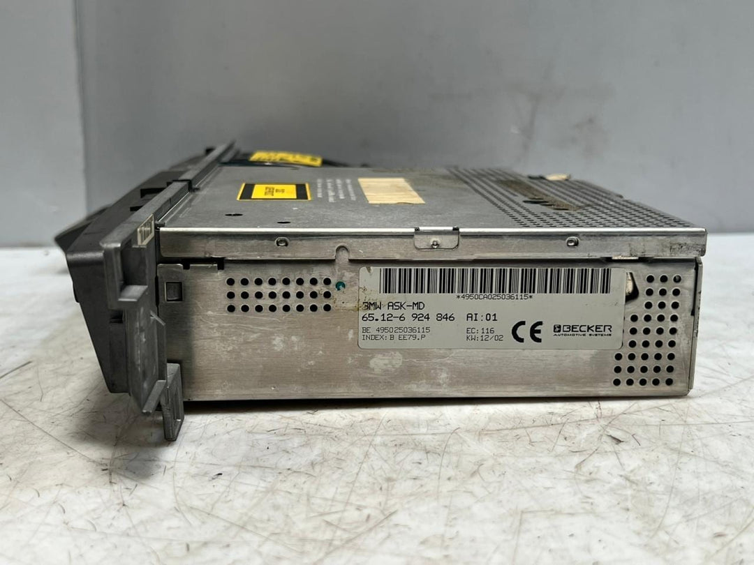 2000 BMW E66 7' SET Mini Disc Audio System Controller NBT navigation 6924846