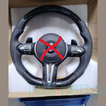 Load image into Gallery viewer, New Carbon MSPORT Steering Wheel with Top lighted Fiber  F30 F25,F36 AFTERMARKET