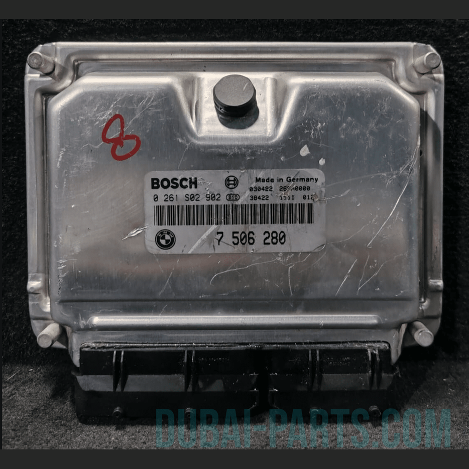 BMW 7 SERIES E65 E66 760i 760Li ENGINE CONTROL UNIT ECU ONLY - 7506280