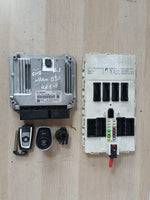 قم بتحميل الصورة إلى عارض الصور، 2013 BMW 118D F20 N47N Engine Control Unit ECU SET DDE + FEM + 1KEY 8578945