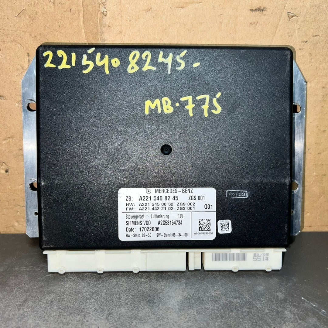 07-13 MERCEDES W221 S-KLASSE LUFTFEDERUNG STEUERGERÄT MODUL A221 5408245 OEM