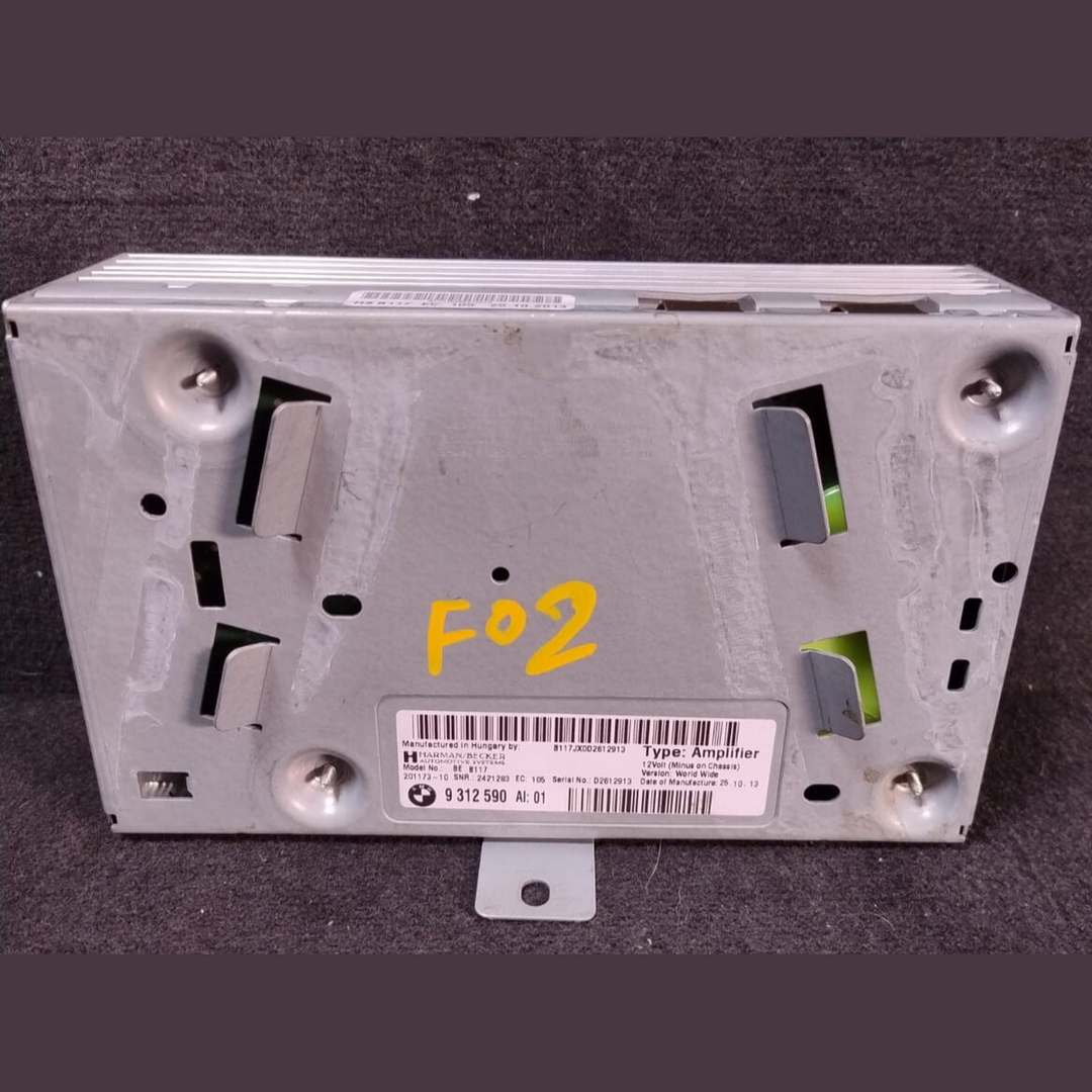 BMW 7 Series F01 F02 Hifi System Amplifier Harman Becker 9312590