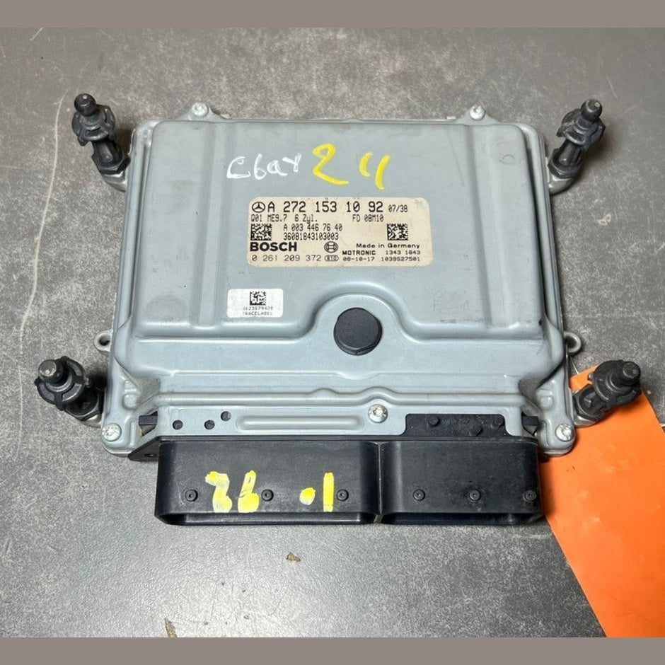 04-09 Mercedes W211 E-Class Engine Control Module Unit ECM ECU A272 1531092 OEM