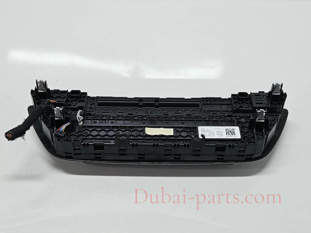 6822775-16-19 BMW 740i G11 G12 A/C and Heater Control Panel OEM