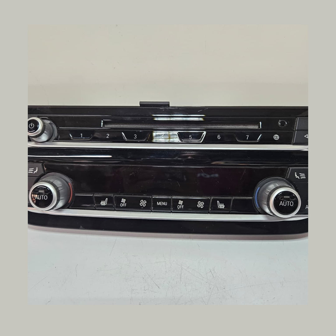 BMW 5 Series G30 G31 Climate A/C Control Radio Panel Front Heated Seats 6999400