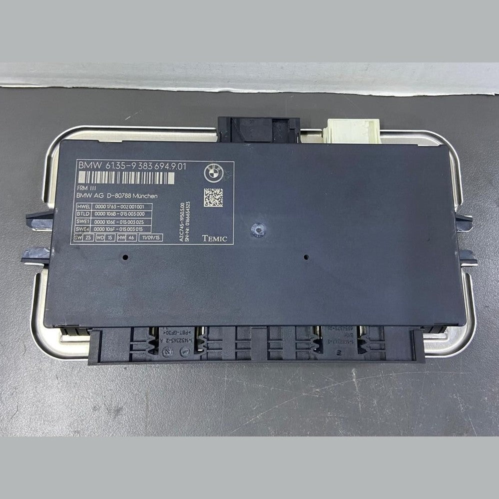 OEM BMW 5 F10 F11 2016 Light control module unit LCM 9383694 FRM 111
