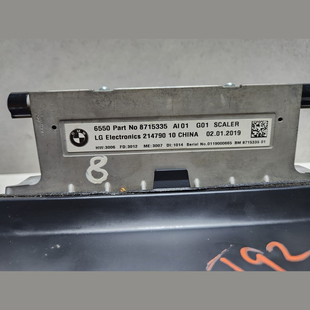 2019-2021 BMW X3 Central Information Display Screen 8715335 X3 G01 X4 G02 X3M 