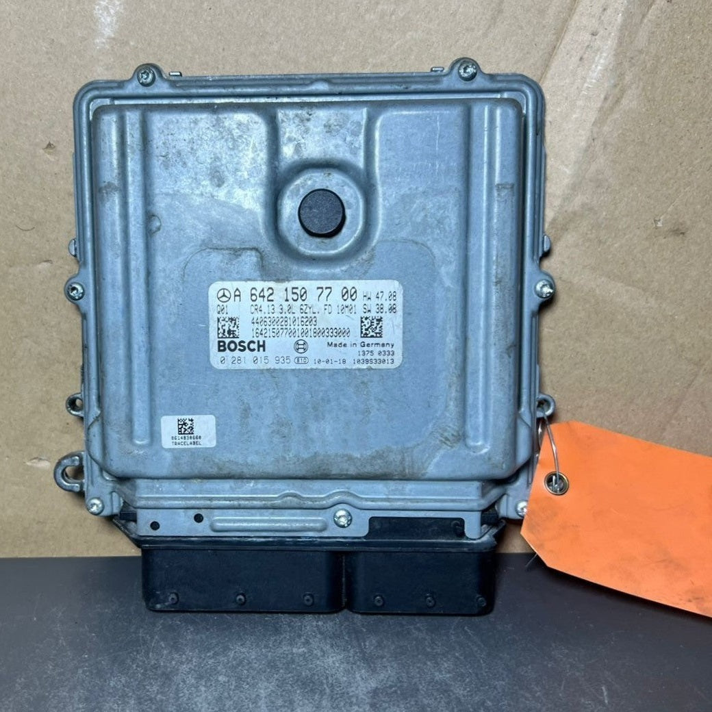 07-12 Mercedes W164 GL ML Engine Control Module Unit ECM ECU A642 1507700 OEM