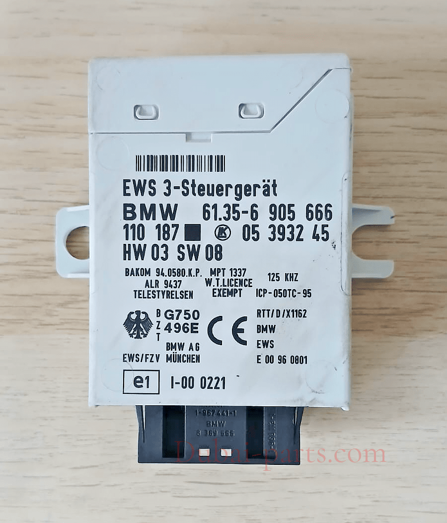 BMW M54 E46 E39 E53 X5 Engine CONTROL MODULE ECU / DME with Key 7530854 OEM