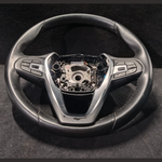 Load image into Gallery viewer, GENUINE BMW G01 X3 2019 LEATHER STEERING WHEEL OEM - 6995082