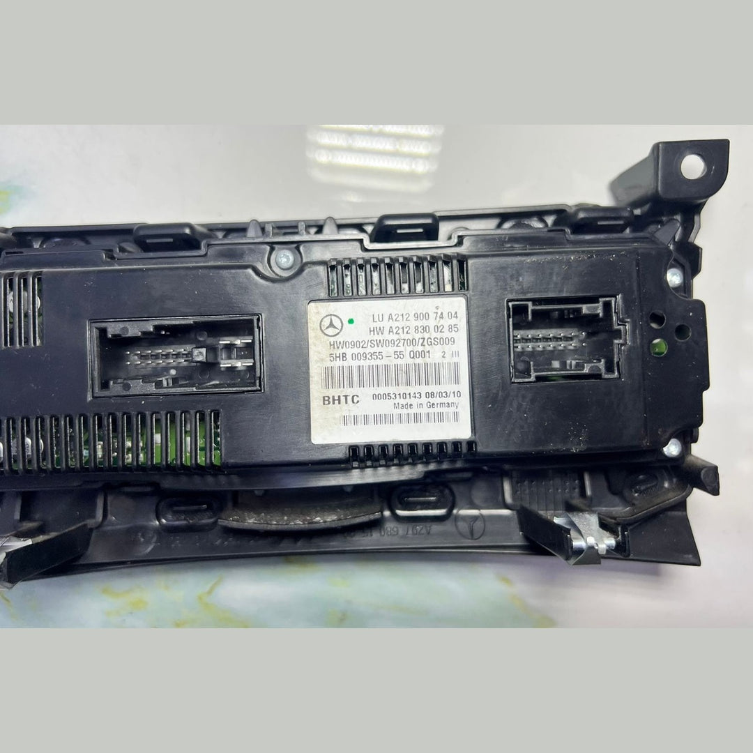 2010 Mercedes-Benz E350 Climate Control Unit A2129007404 W207 W212 E350 E-Class