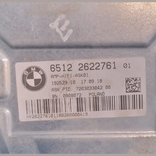 BMW X1 F48 / X1 F49 2019-19 & X2 F39 2018-19 HIFI AUDIO AMPLIFIER MODULE-2622761