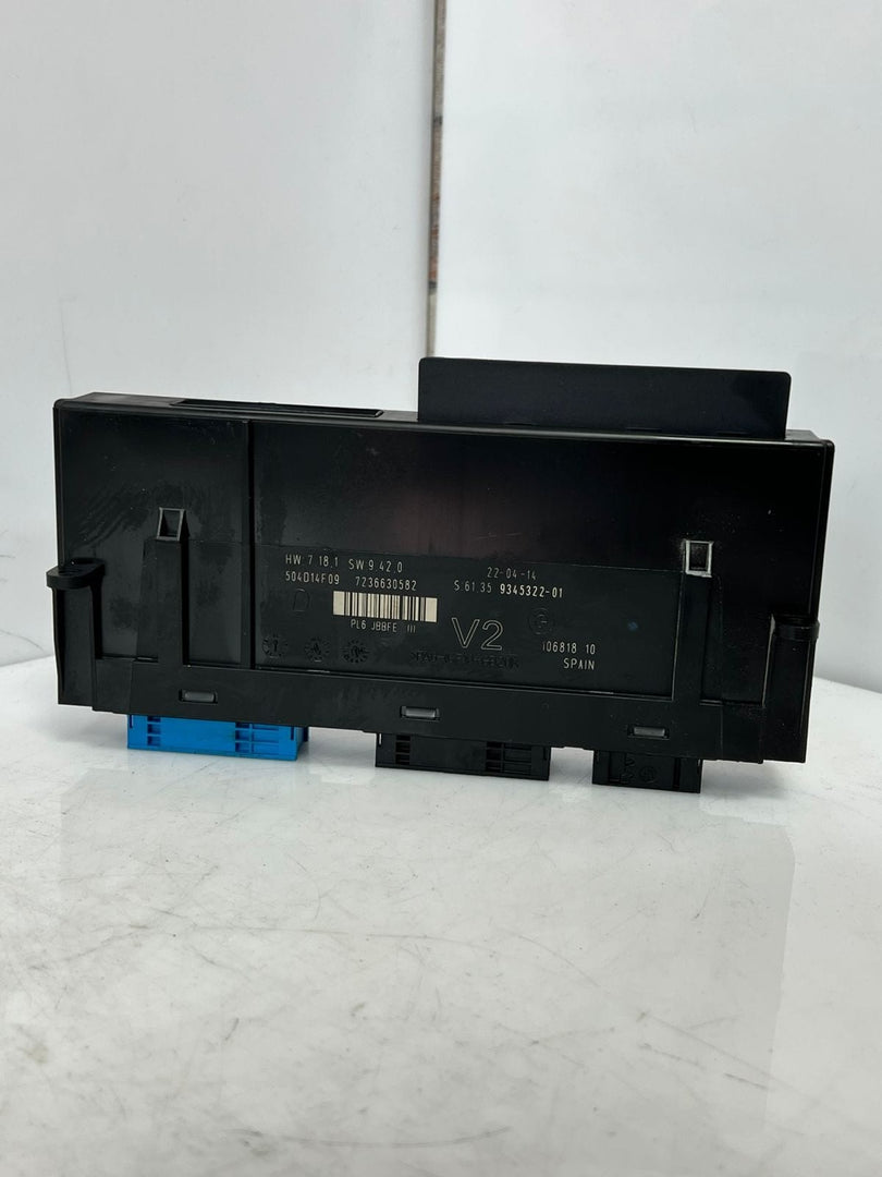 2010-2016 BMW 5 Series F10 F11 Body Control Module BCM ECU JBBFE III 9345322