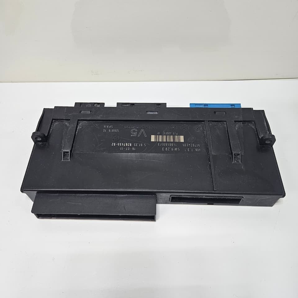 OEM BMW 528i 535i 550i F10 2013 FUSE BOX GENERAL CONTROL MODULE V5 9267455