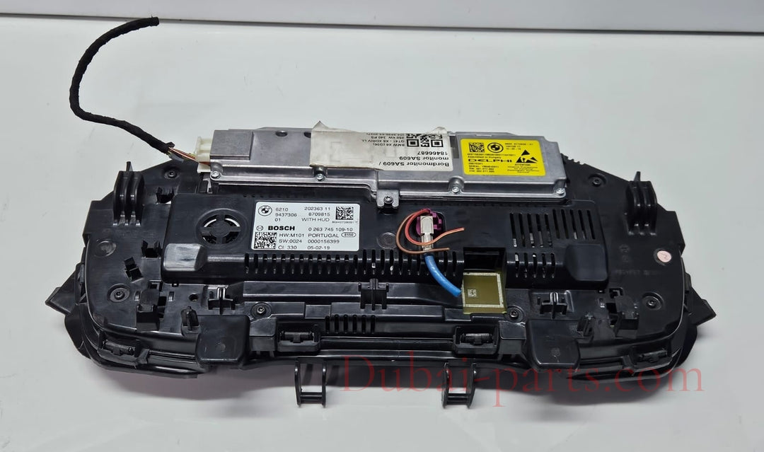 9437306-2016-2022 BMW 740i G20 G30 Instrument Cluster Speedometer OEM
