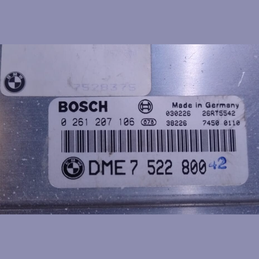 BMW E39 E38 E53 5 7 X5 4.0i 4.4i M62 Engine Control Module COMPLETE SET 7522800