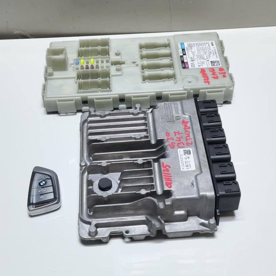 2017-20 BMW 5 Series 530D 2.5 Engine Control Unit 9886573 G30 OEM ECU SET RHD