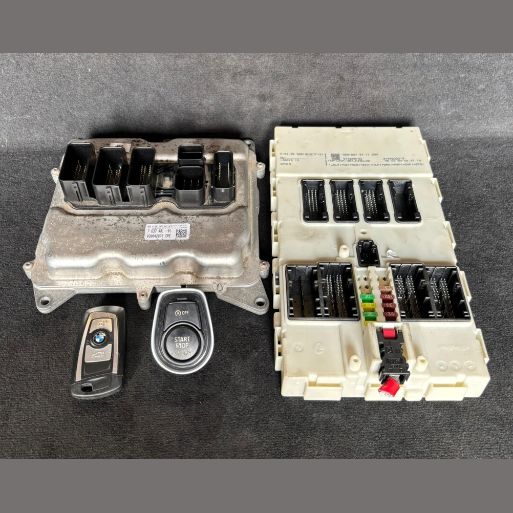 BMW 5 SERIES F10 F11 528i 2012 N20B20A 245 BHP ENGINE ECU KIT AUTO 7637481