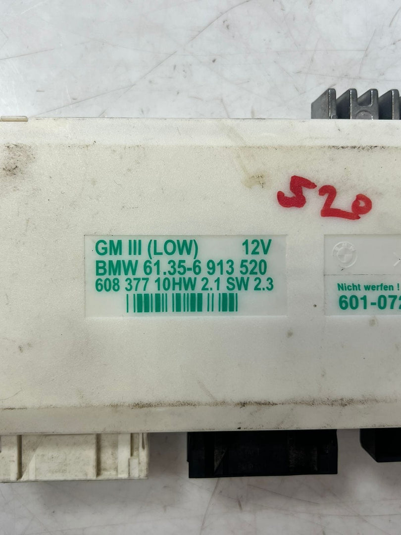 BMW GM III LOW 5 Series E39 E38 General CONTROL Module 6913520 OEM