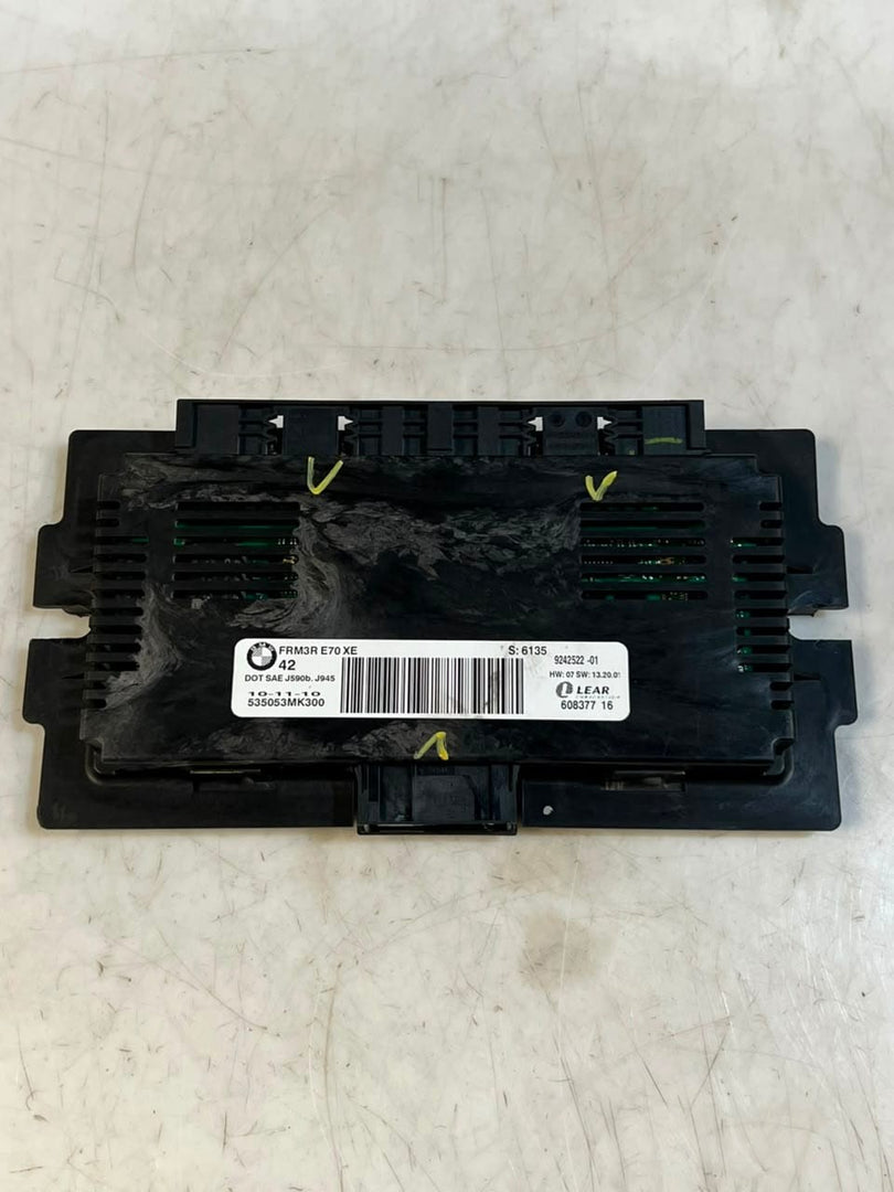 2007-2013 BMW X5 E70 E71 E72 FRM3R Headlight Control Module 9242522 OEM