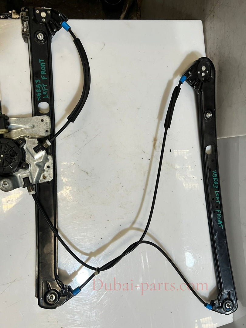 2000-2006 BMW X5 E53 Front Left Window Regulator With Motor 8254911 OEM
