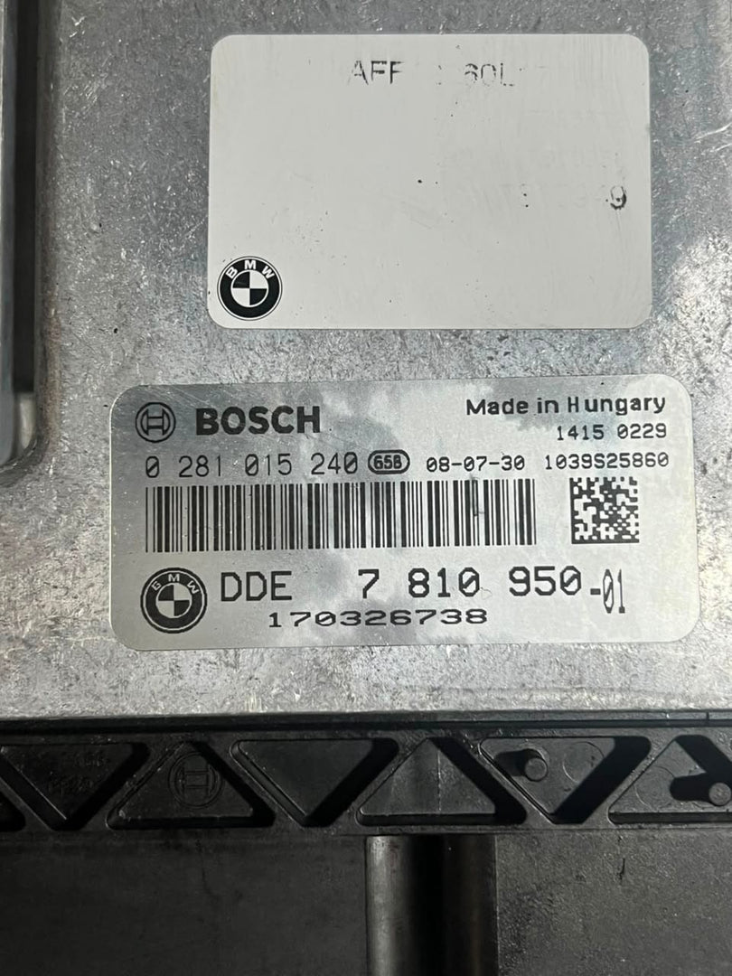 2007-2013 BMW X5 E70 X6 E71 M57 Engine Control Unit ECU EST DDE+CAS 7810950