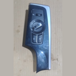 Load image into Gallery viewer, BMW F10 F11 HEADLIGHT SWITCH TRIM PANEL I-PANEL BLACK GLOSS 9166928