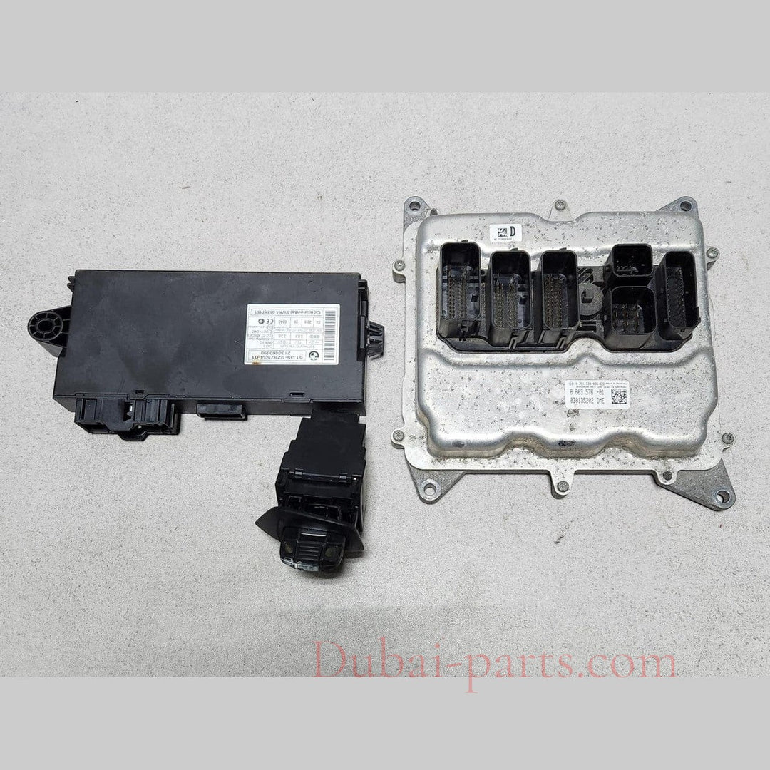 2012 BMW X1 Engine Control Unit ECU Set 8603576 X1 E84 20i N20