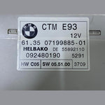 قم بتحميل الصورة إلى عارض الصور، OEM BMW E93 Cabrio Convertible Folding Top Roof ECU Module CTM 7199885