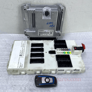 OEM BMW 320d F30 N47 ENGINE CONTROL UNIT ECU SET DDE 8582155 BOSCH