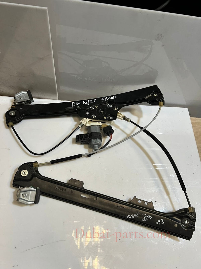 2006-2010 BMW 550i 5 Series E60 E61 Front Right Window Regulator 7184384 OEM