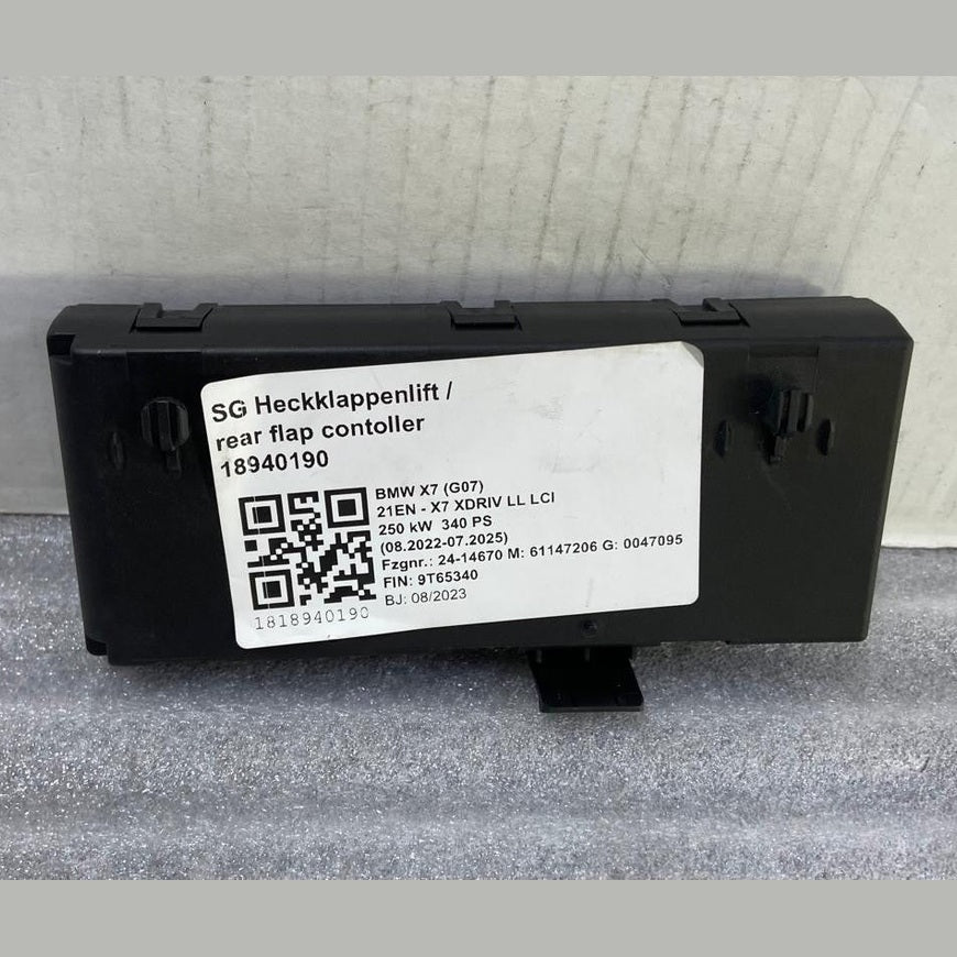 OEM BMW X5 G05 X6 G06 LCI Tailgate Lift Control Unit trunk modules 5A74B10 BROSE