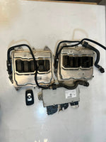 قم بتحميل الصورة إلى عارض الصور، 2011-2015 BMW 550i B7 N63 Engine Control Module ECU SET DME+CAS+1KEY 8604942